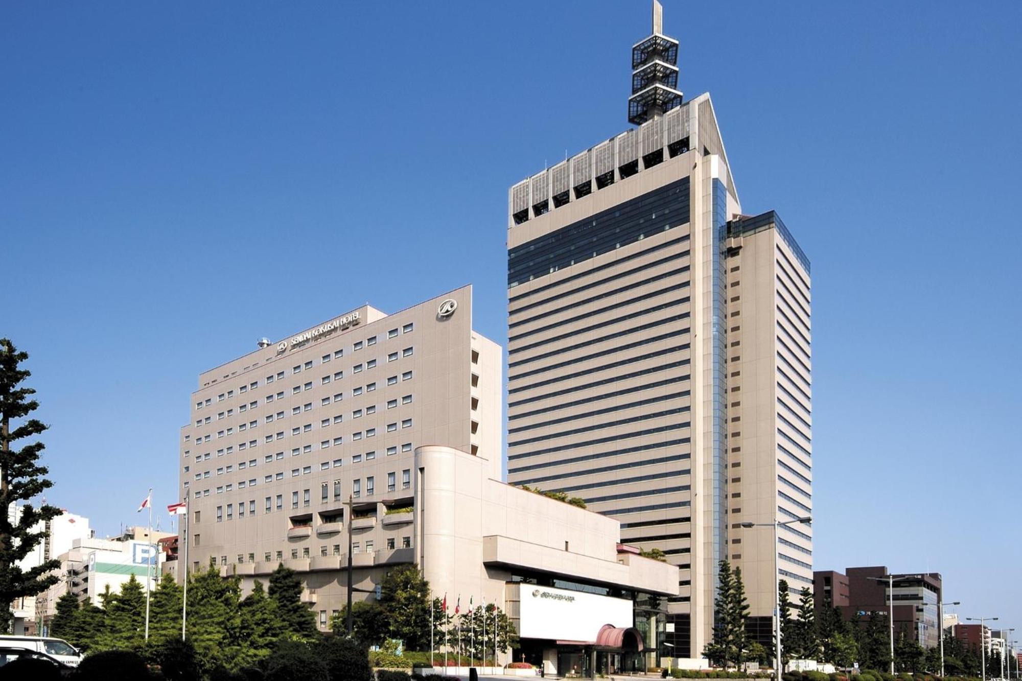 Sendai Kokusai Hotel Exterior foto